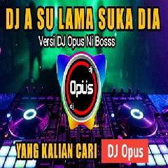 Dj Opus - Dj A Su Lama Suka Dia Remix Tiktok Viral 2023